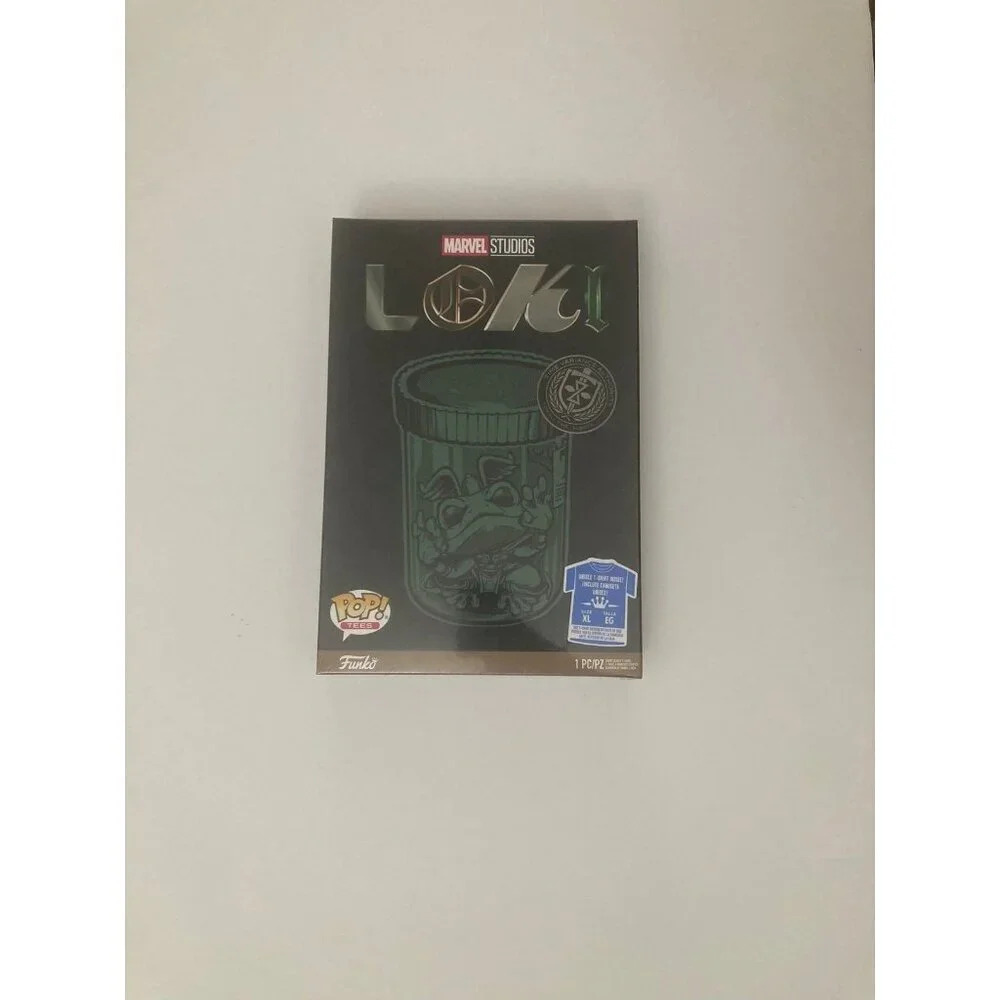 Néw sealed Funko Pop Loki Frog Of Thunder T Shirt Sz Xl
